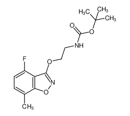 tert-butyl (2-((4-fluoro-7-methylbenzo[d]isoxazol-3-yl)oxy)ethyl)carbamate CAS:196708-68-6 manufacturer & supplier