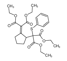 2-[2-(Bis-ethoxycarbonyl-methylene)-cyclopentyl]-2-phenylsulfanyl-malonic acid diethyl ester CAS:196713-33-4 manufacturer & supplier