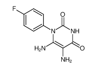 5,6-diamino-1-(4-fluoro-phenyl)-1H-pyrimidine-2,4-dione CAS:19677-92-0 manufacturer & supplier