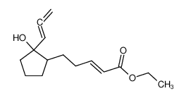 (E)-5-(2-Hydroxy-2-propa-1,2-dienyl-cyclopentyl)-pent-2-enoic acid ethyl ester CAS:196790-80-4 manufacturer & supplier