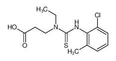 3-[3-(2-chloro-6-methylphenyl)-1-ethylthioureido]propionic acid CAS:196794-84-0 manufacturer & supplier