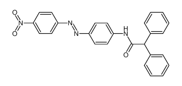 N-(4-((4-nitrophenyl)diazenyl)phenyl)-2,2-diphenylacetamide CAS:19680-52-5 manufacturer & supplier