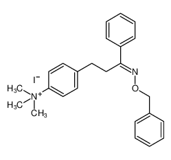 (E)-4-(3-((benzyloxy)imino)-3-phenylpropyl)-N,N,N-trimethylbenzenaminium iodide CAS:196812-61-0 manufacturer & supplier