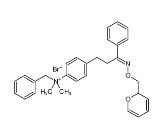 (E)-4-(3-(((2H-pyran-2-yl)methoxy)imino)-3-phenylpropyl)-N-benzyl-N,N-dimethylbenzenaminium bromide CAS:196812-73-4 manufacturer & supplier