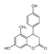 7-hydroxy-4-(4-hydroxyphenyl)-5-methylchroman-2-one CAS:196817-55-7 manufacturer & supplier