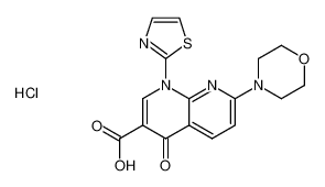 7-morpholino-4-oxo-1-(thiazol-2-yl)-1,4-dihydro-1,8-naphthyridine-3-carboxylic acid hydrochloride CAS:196821-58-6 manufacturer & supplier