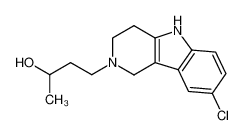 4-(8-chloro-1,3,4,5-tetrahydro-pyrido[4,3-b]indol-2-yl)-butan-2-ol CAS:19685-96-2 manufacturer & supplier