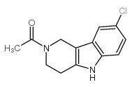 1-(8-chloro-1,3,4,5-tetrahydropyrido[4,3-b]indol-2-yl)ethanone CAS:19686-26-1 manufacturer & supplier