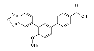 3'-(benzo[c][1,2,5]oxadiazol-5-yl)-4'-methoxy-[1,1'-biphenyl]-4-carboxylic acid CAS:196861-21-9 manufacturer & supplier