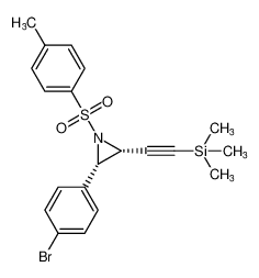 (2S,3R)-2-(4-bromophenyl)-1-tosyl-3-((trimethylsilyl)ethynyl)aziridine CAS:196862-58-5 manufacturer & supplier