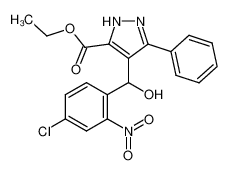 ethyl 3-phenyl4[(4-chloro-2-nitrophenyl)-(hydroxy)methyl]-1H-pyrazole-5-carboxylate CAS:196864-52-5 manufacturer & supplier