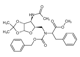 2-[((3aR,5R,6S,6aR)-6-Acetylamino-2,2-dimethyl-tetrahydro-furo[2,3-d][1,3]dioxol-5-ylmethyl)-benzyloxycarbonyl-amino]-3-phenyl-propionic acid methyl ester CAS:196868-15-2 manufacturer & supplier