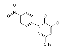 4-chloro-6-methyl-2-(4-nitro-phenyl)-2H-pyridazin-3-one CAS:196876-03-6 manufacturer & supplier