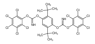 (2,5-Di-tert.-butyl-1,4-phenylen)-bis-(pentachlor-phenyl-imino-carbonat) CAS:1969-46-6 manufacturer & supplier