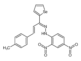 1-(2)Selenienyl-3-p-tolyl-propen-(2)-on-(1)-2,4-dinitrophenylhydrazon CAS:1969-76-2 manufacturer & supplier