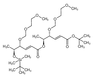 (4R,5S,10R,11S)-(2E,8E)-11-(tert-butyl(dimethyl)silyloxy)-4,10-bis[(2-methoxyethoxy)methoxy]-5-methyl-6-oxa-1,7-dioxo-2,8-dodecadienoic acid tert-butyl ester CAS:196926-54-2 manufacturer & supplier