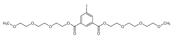 bis(2-(2-(2-methoxyethoxy)ethoxy)ethyl) 5-iodoisophthalate CAS:196929-22-3 manufacturer & supplier