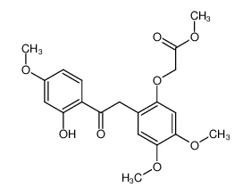 (2-Hydroxy-4-methoxy-phenyl)-(2-methoxycarbonylmethoxy-4.5-dimethoxy-benzyl)-keton CAS:19693-72-2 manufacturer & supplier