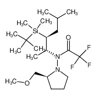 (2R,3S,2'S)-N-(3-tert-butyldimethylsilyl-5-methylhex-2-yl)-N-(2'-methoxymethylpyrrolidin-1'-yl)-trifluoroacetamide CAS:196931-97-2 manufacturer & supplier