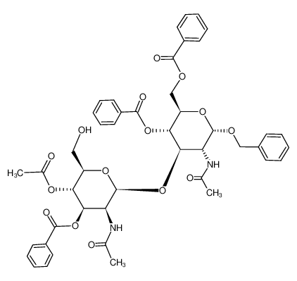 benzyl 2-acetamido-3-O-(2-acetamido-4-O-acetyl-3-O-benzoyl-2-deoxy-β-D-mannopyranosyl)-4,6-di-O-benzoyl-2-deoxy-α-D-glucopyranoside CAS:196935-64-5 manufacturer & supplier