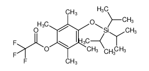 2,3,5,6-tetramethyl-4-((triisopropylsilyl)oxy)phenyl 2,2,2-trifluoroacetate CAS:196944-44-2 manufacturer & supplier