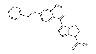 5-(4-(benzyloxy)-2-methylbenzoyl)-2,3-dihydro-1H-pyrrolizine-1-carboxylic acid CAS:196945-48-9 manufacturer & supplier