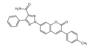 2-(2-oxo-3-p-tolyl-2H-chromen-7-yl)-5-phenyl-2H-[1,2,3]triazole-4-carboxylic acid amide CAS:19695-32-0 manufacturer & supplier