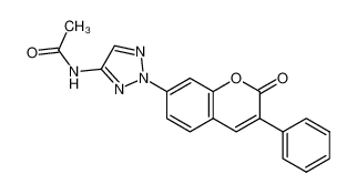 7-(4-acetylamino-[1,2,3]triazol-2-yl)-3-phenyl-chromen-2-one CAS:19695-62-6 manufacturer & supplier