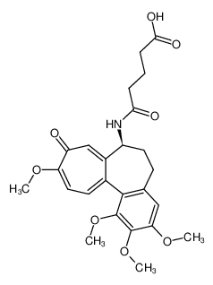 4-((S)-1,2,3,10-Tetramethoxy-9-oxo-5,6,7,9-tetrahydro-benzo[a]heptalen-7-ylcarbamoyl)-butyric acid CAS:196954-02-6 manufacturer & supplier