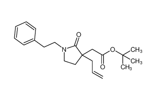 tert-butyl 2-(3-allyl-2-oxo-1-phenethylpyrrolidin-3-yl)acetate CAS:196956-31-7 manufacturer & supplier