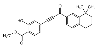 methyl 4-(3-(8,8-dimethyl-5,6,7,8-tetrahydronaphthalen-2-yl)-3-oxoprop-1-yn-1-yl)-2-hydroxybenzoate CAS:196956-93-1 manufacturer & supplier