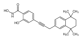 N,2-dihydroxy-4-(3-(5,5,8,8-tetramethyl-5,6,7,8-tetrahydronaphthalen-2-yl)prop-1-yn-1-yl)benzamide CAS:196957-17-2 manufacturer & supplier