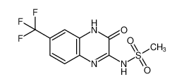 N-(3-oxo-6-(trifluoromethyl)-3,4-dihydroquinoxalin-2-yl)methanesulfonamide CAS:196961-77-0 manufacturer & supplier