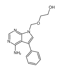 2-(4-Amino-5-phenyl-pyrrolo[2,3-d]pyrimidin-7-ylmethoxy)-ethanol CAS:196964-16-6 manufacturer & supplier