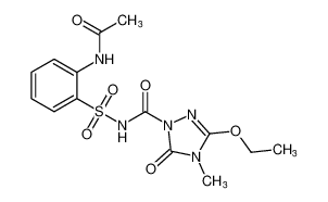 N-((2-acetamidophenyl)sulfonyl)-3-ethoxy-4-methyl-5-oxo-4,5-dihydro-1H-1,2,4-triazole-1-carboxamide CAS:196964-68-8 manufacturer & supplier