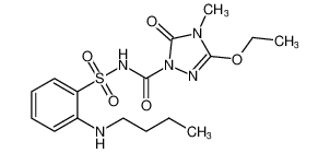 N-((2-(butylamino)phenyl)sulfonyl)-3-ethoxy-4-methyl-5-oxo-4,5-dihydro-1H-1,2,4-triazole-1-carboxamide CAS:196965-23-8 manufacturer & supplier