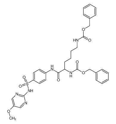 N2,N6-bis-benzyloxycarbonyl-lysine 4-(5-methoxy-pyrimidin-2-ylsulfamoyl)-anilide CAS:19700-78-8 manufacturer & supplier