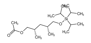 (2S,4R)-2,4-dimethyl-5-(triisopropylsilyloxy)pentan-1-yl acetate CAS:197016-02-7 manufacturer & supplier