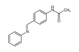 N-[4-(phenyliminomethyl)phenyl]acetamide CAS:19706-86-6 manufacturer & supplier