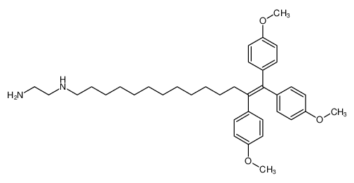 N1-(13,14,14-tris(4-methoxyphenyl)tetradec-13-en-1-yl)ethane-1,2-diamine CAS:197070-29-4 manufacturer & supplier