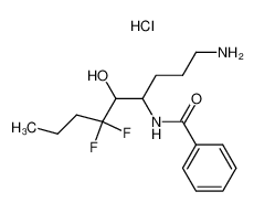 9-Amino-6-benzamido-5-hydroxy-4,4-diflurononane, hydrochloride CAS:197070-53-4 manufacturer & supplier