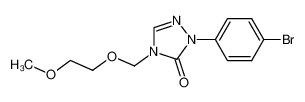 2-(4-Bromophenyl)-2,4-dihydro-4-[(2-methoxyethoxy)methyl]-3H-1,2,4-triazol-3-one CAS:197074-70-7 manufacturer & supplier