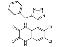 5-(1-benzyl-1H-tetrazol-5-yl)-6,7-dichloro-1,4-dihydroquinoxaline-2,3-dione CAS:197076-21-4 manufacturer & supplier