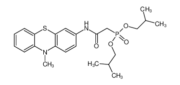 [(10-methyl-10H-phenothiazin-3-ylcarbamoyl)-methyl]-phosphonic acid diisobutyl ester CAS:19708-43-1 manufacturer & supplier