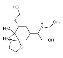 2-Ethylamino-2-[(S)-9-(2-hydroxy-ethyl)-10,10-dimethyl-1,4-dioxa-spiro[4.5]dec-7-yl]-ethanol CAS:197081-75-7 manufacturer & supplier