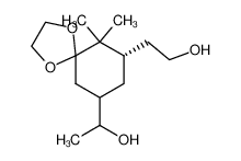 1-[(S)-9-(2-Hydroxy-ethyl)-10,10-dimethyl-1,4-dioxa-spiro[4.5]dec-7-yl]-ethanol CAS:197081-77-9 manufacturer & supplier