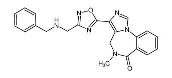 3-(3-benzylaminomethyl-1,2,4-oxadiazol-5-yl)-5-methyl-5,6-dihydro-4H-imidazo[1,5-a][1,4]benzodiazepin-6-one CAS:197082-80-7 manufacturer & supplier