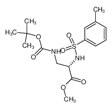 (S)-3-tert-Butoxycarbonylamino-2-(toluene-3-sulfonylamino)-propionic acid methyl ester CAS:197092-14-1 manufacturer & supplier