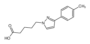 5-(3-p-Tolyl-pyrazol-1-yl)-pentanoic acid CAS:197094-14-7 manufacturer & supplier