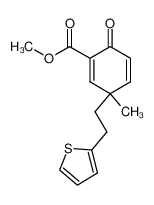 3-Methyl-6-oxo-3-(2-thiophen-2-yl-ethyl)-cyclohexa-1,4-dienecarboxylic acid methyl ester CAS:197094-73-8 manufacturer & supplier